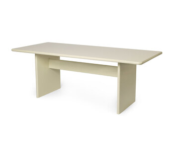 Ferm-Living-Rink-Dining-Table-Small-Eggshell