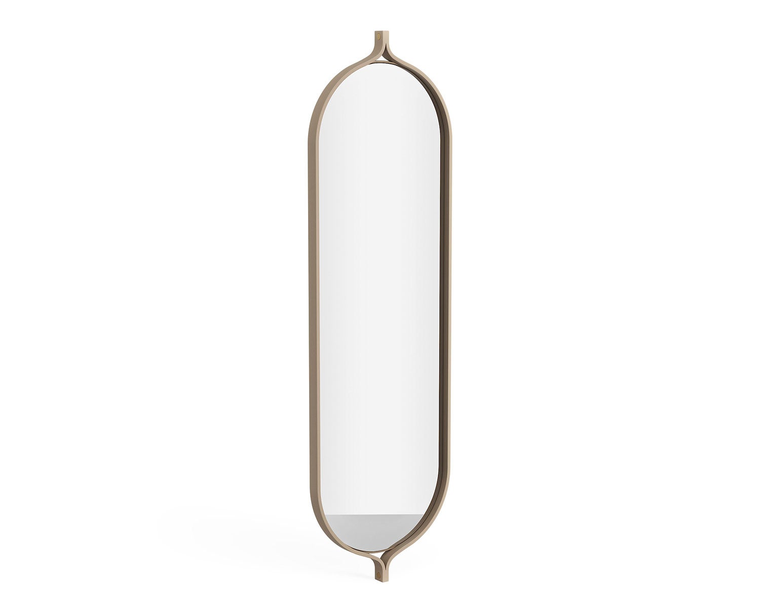 Swedese-Comma-Mirror-40x135-Nutmeg