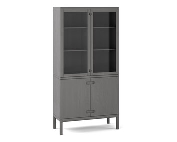 Stolab-Prio-Vitrine-Oak-Dark-Grey-62