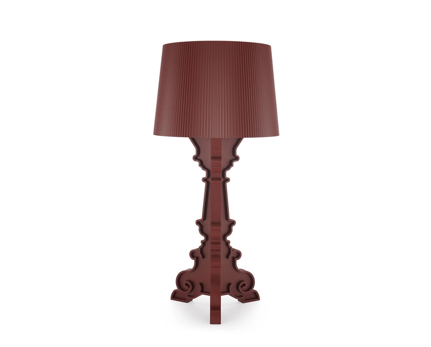 Bourgie Lampe i udførelsen Burgundy Mat