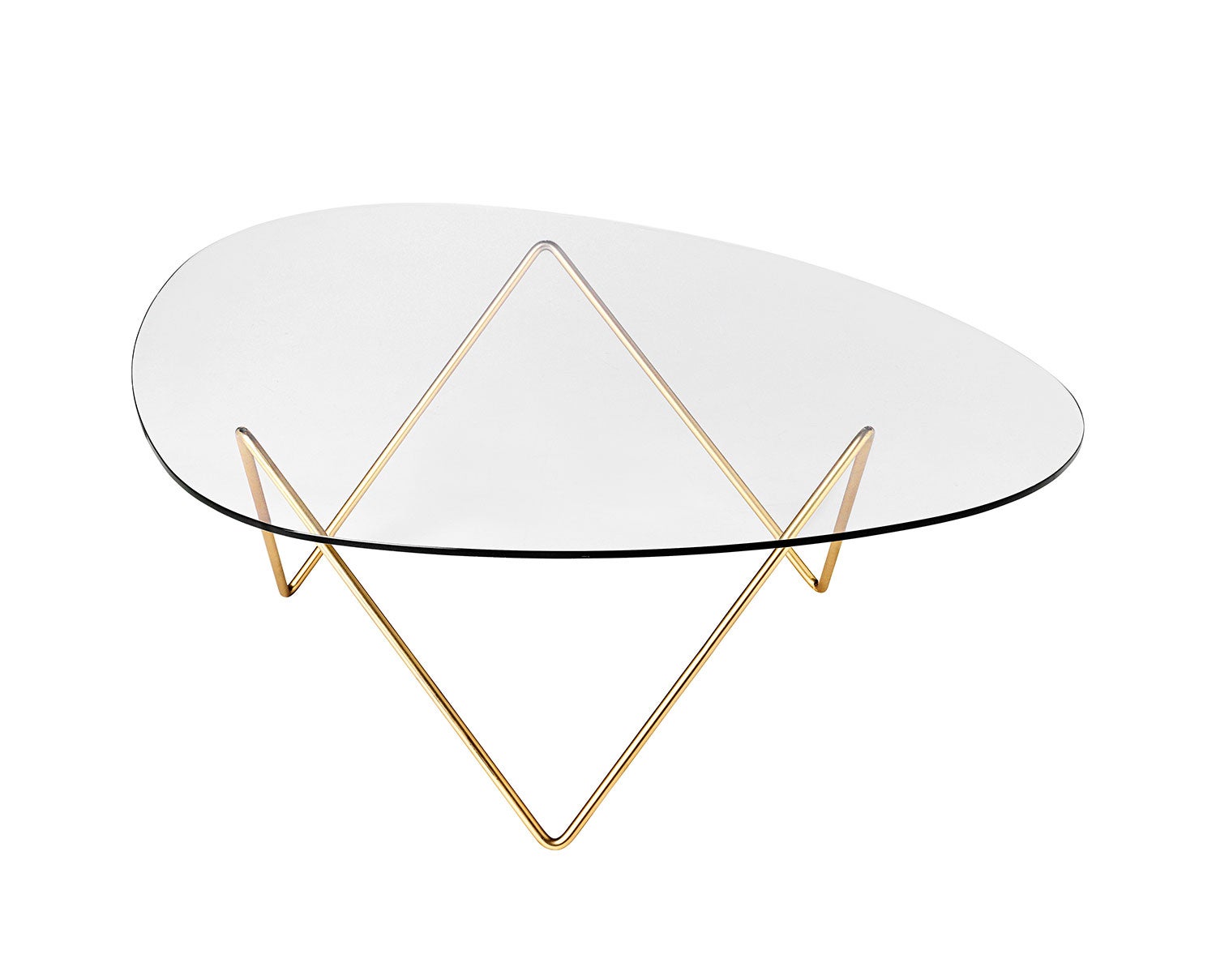 Pedrera_CoffeeTable_106x86x38_Brass_Glass_Transparent_Front