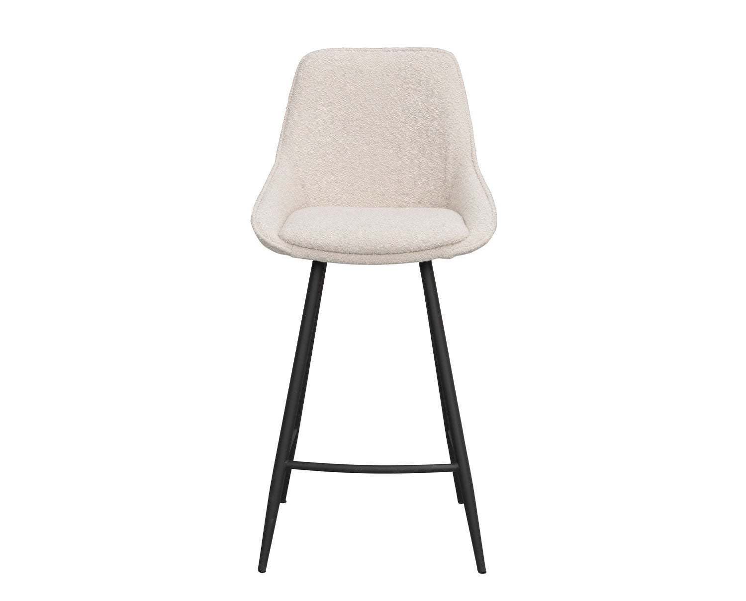 Sierra-Barstol-Ljusbeige-Bouclé