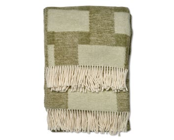 Weave-blanket-classic-collection-THWEGR-green-1