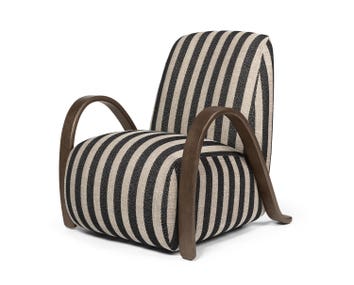 Ferm-Living-Buur-Lounge-Chair-Louisiana-Sand-Black