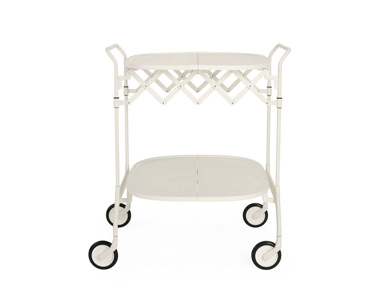 Kartell-Gastone-Serving-Trolley-White