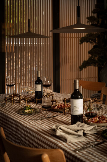 Lovely-Linen-Misty-Square-Table-Cloth-Almond-Lifestyle-2