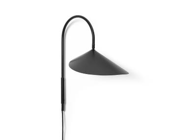 Ferm-Living-Arum-Swivel-Vagglampa-Black