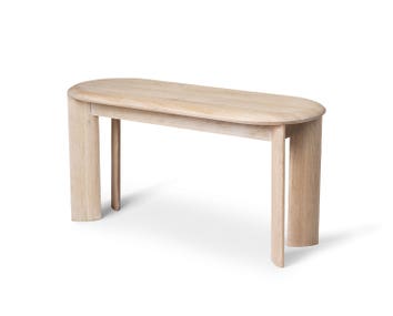 Ferm-Living-Bevel-Bench-White-Oiled-Oak