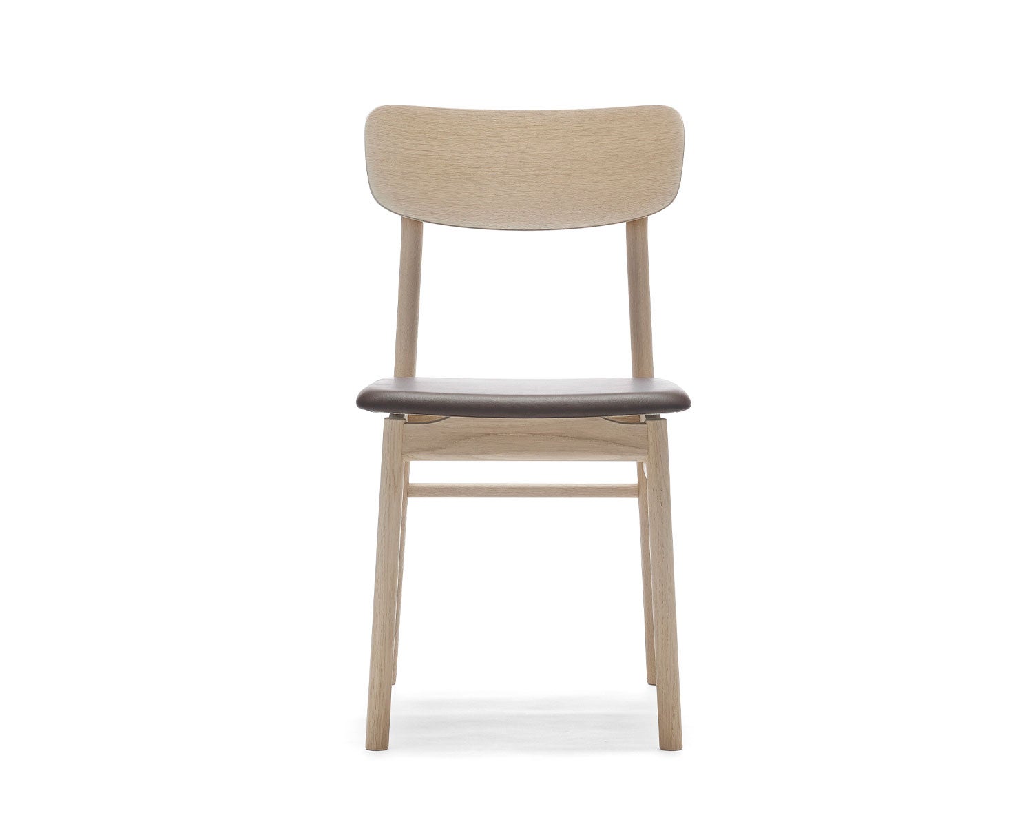 Stolab-Prima-Vista-Chair-Bright-Matt-Lacquer-Oak-Elmosoft-93129-Brown