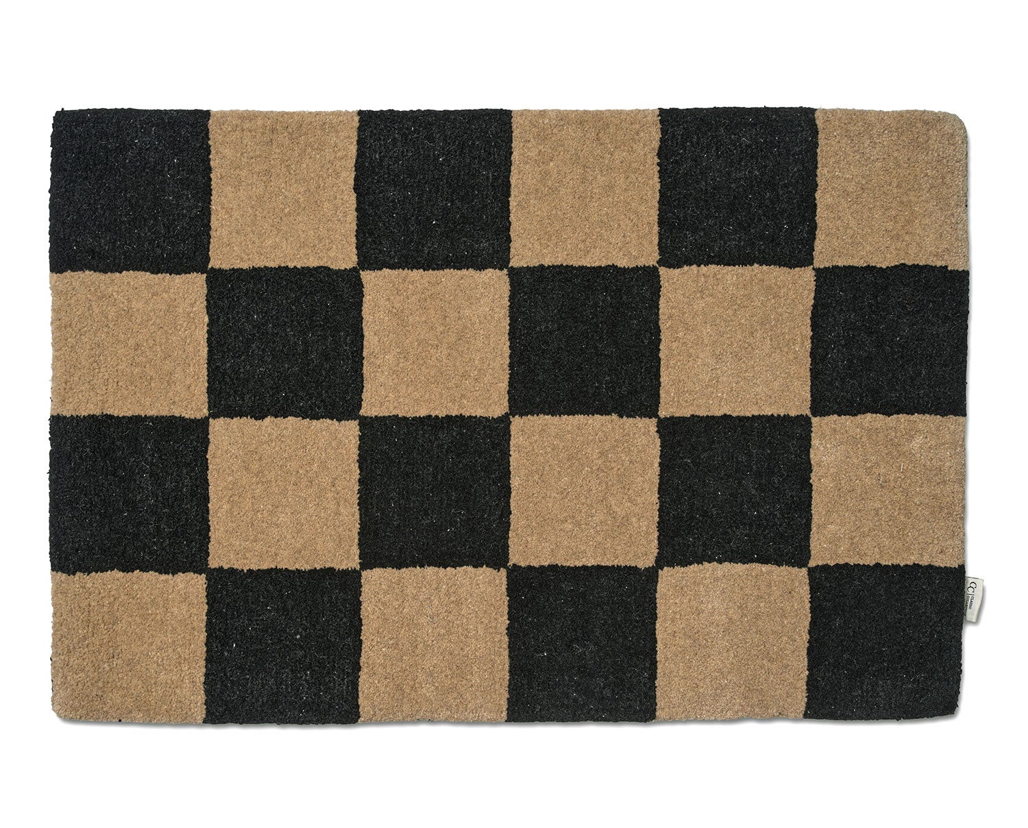 Square-doormat-classic-collection-DMSQ69BK-black-nature