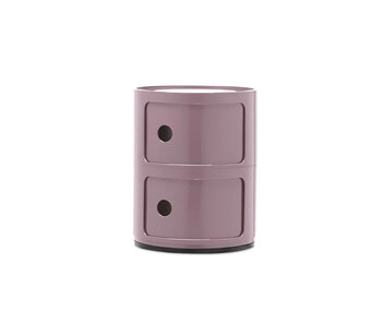 Componibili med to skuffer i farven Mauve
