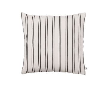 Ferm-Living-Twill-Cushion-50x50-Off-White-Black