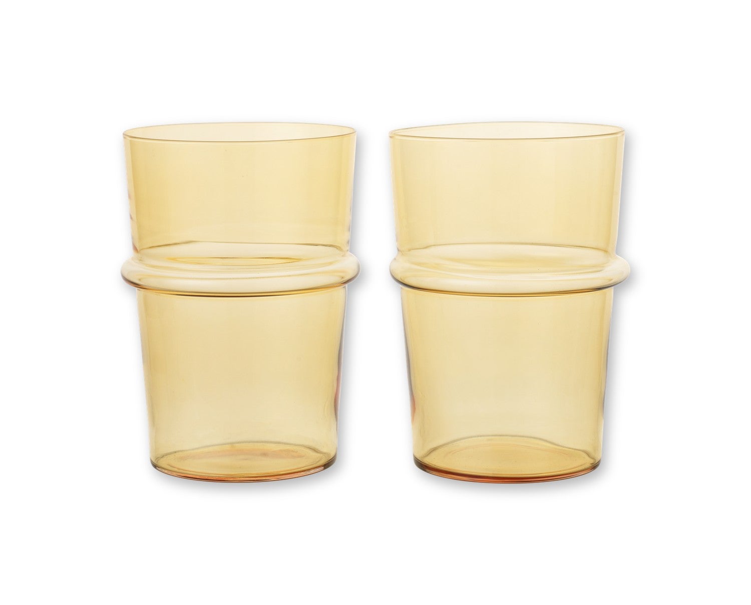 Ferm-Living-Boya-Tall-Glasses-Set-of-2-Yellow-0916-1