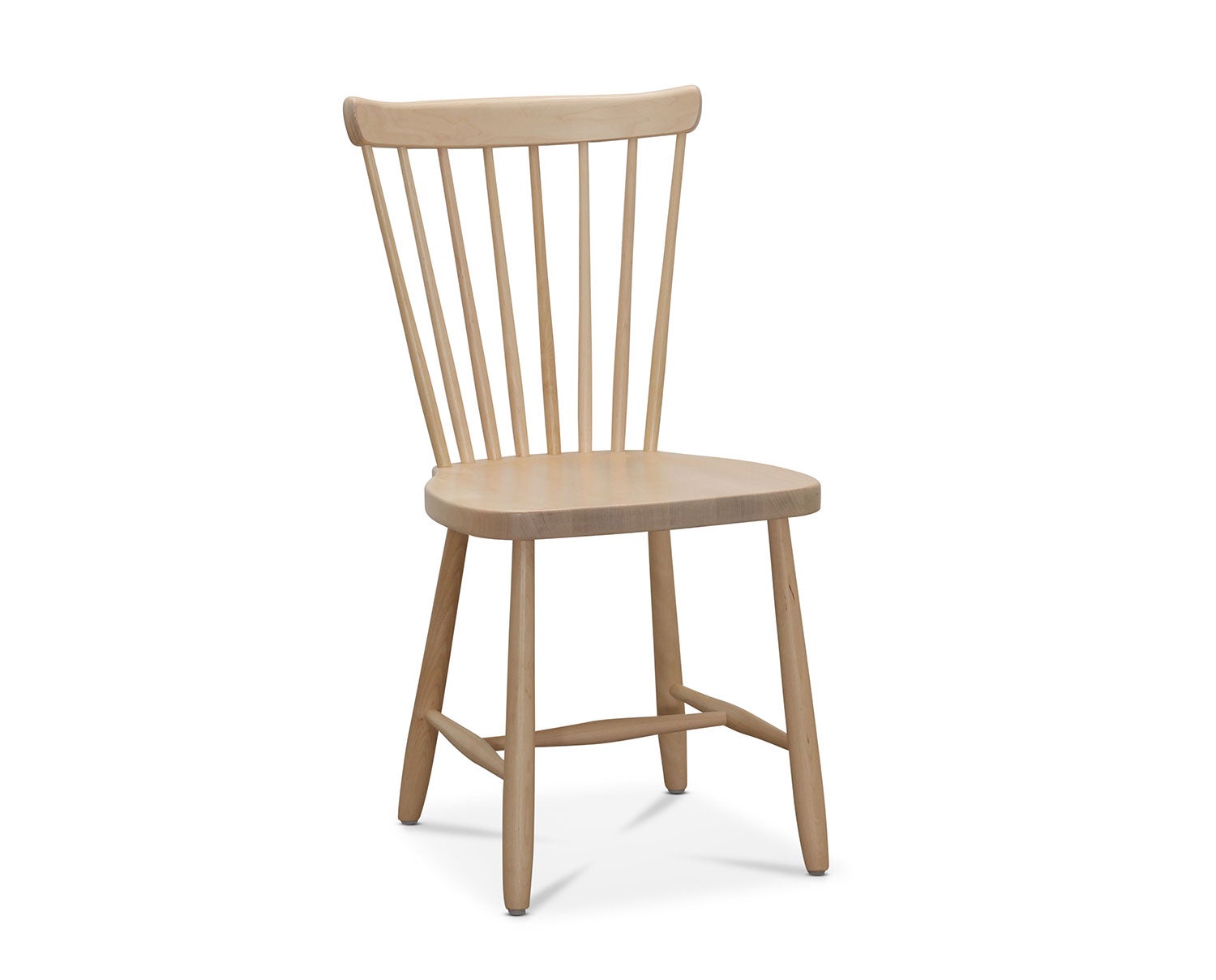 Haga Pindestol i klarlakeret birk