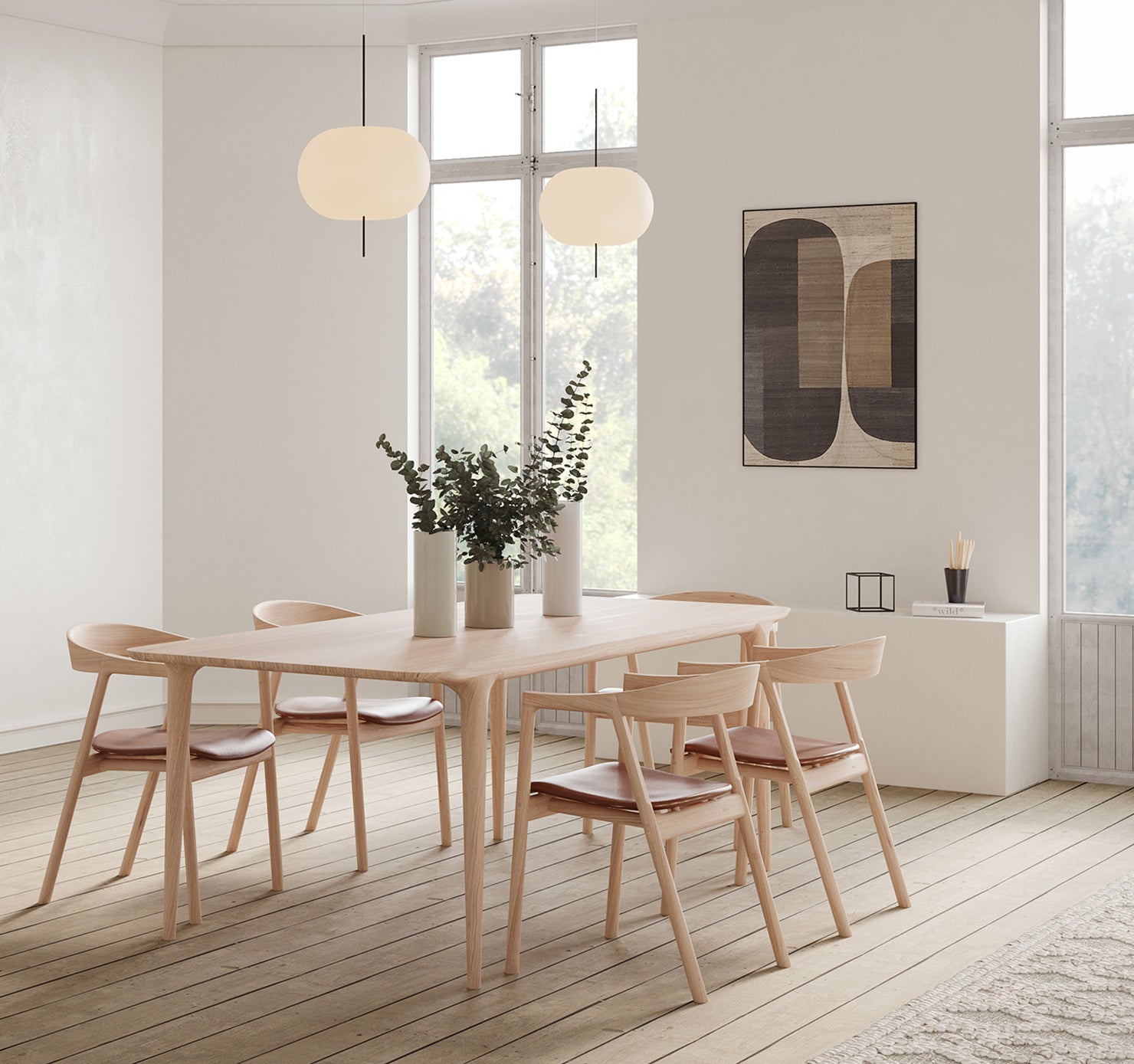 Fawn-table-200-muna-stol-oak-white-leather-whisky-miljo