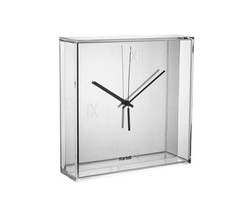 Kartell-Tic-Tac-Clock-Chrome-1