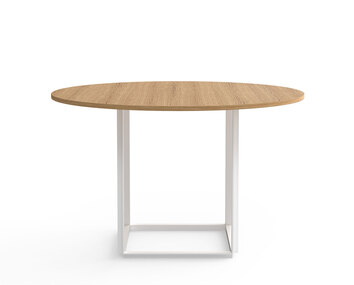 Ø120-Oak_White-Front