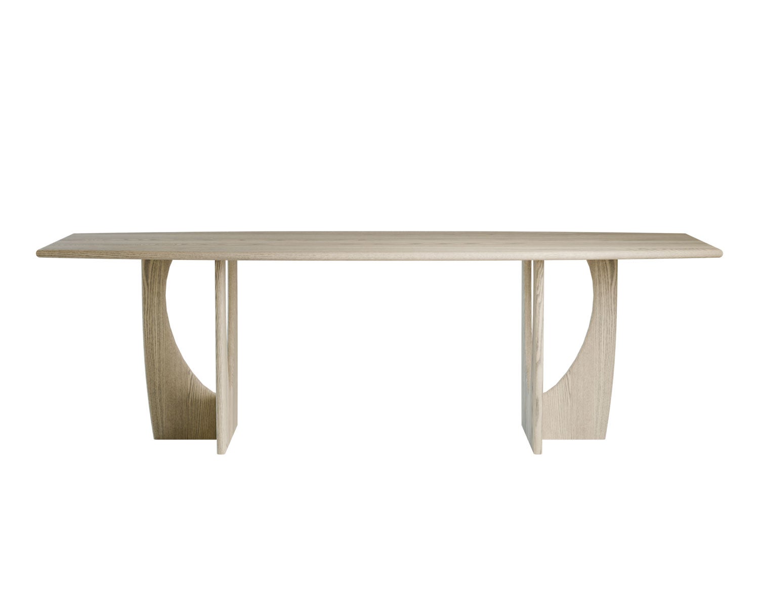 Longboat Spisebord 240x120 i gråbrunolieret ask