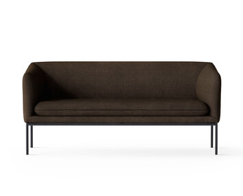 Ferm-Living-Turn-Sofa-2-Seater-Hallingdal-370-Dark-Brown