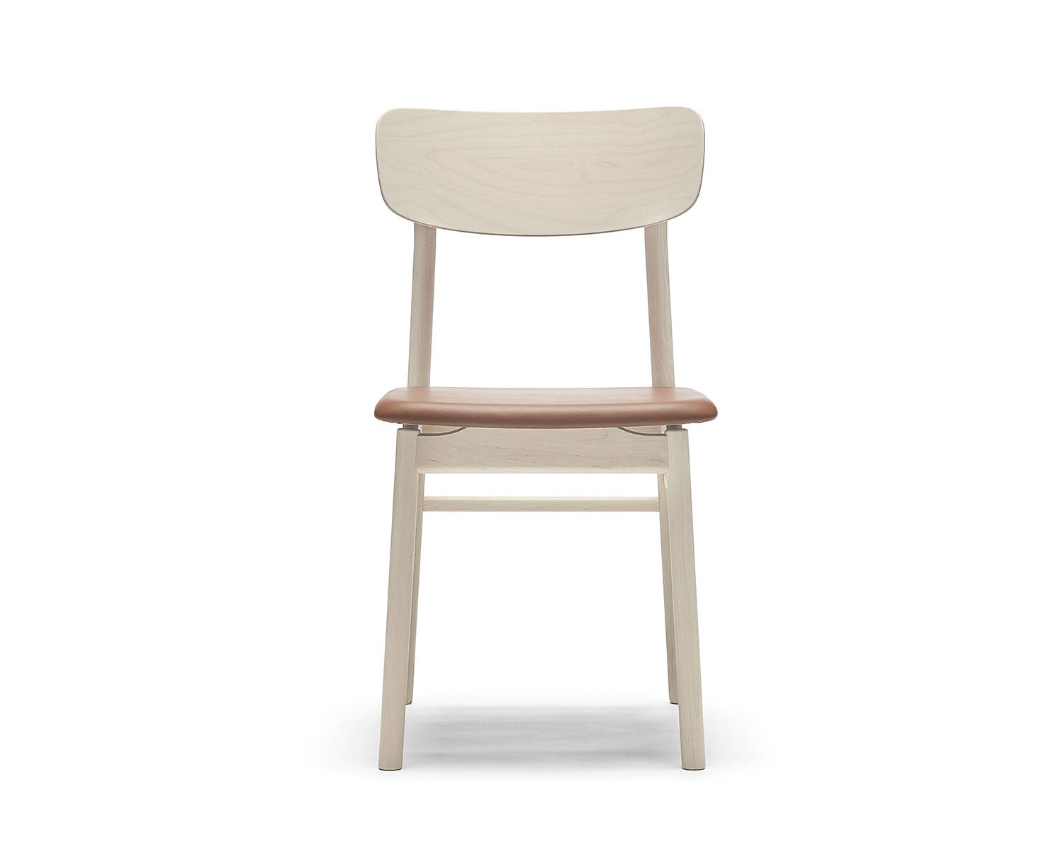 Stolab-Prima-Vista-Chair-Bright-Matt-Lacquer-Birch-Elmosoft-33004-Cognac