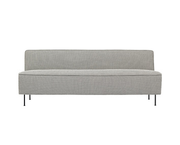 ModernLine_Sofa_180_4-Leg_FullyUpholstered_Black_Kvadrat_Colline-118_Front