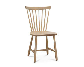 Lyckås Pindestol i klarlakeret birk