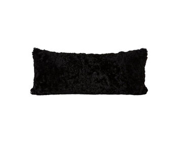 Lina-Farskinnskudde-60x25-Svart