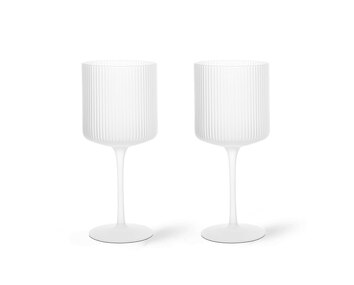 Ferm-Living-Ripple-Red-Wine-Glasses-Frosted