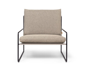 Ferm-Living-Desert-1-Seater-Black-Dolce-Sand