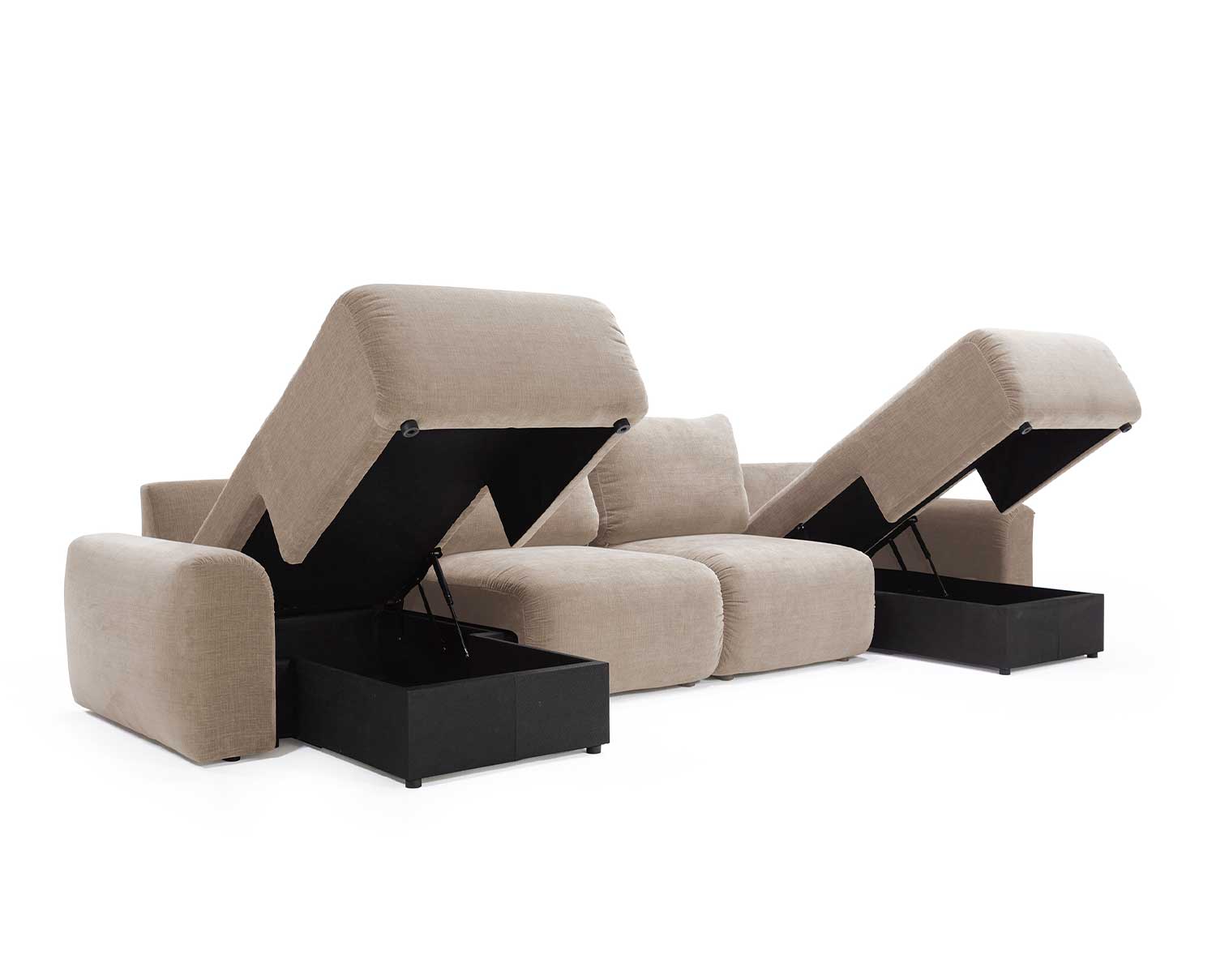 Innovation-Norum-Sofa-Bed-U-Shape-Chunky-Arms-417-Esina-Mocha-2