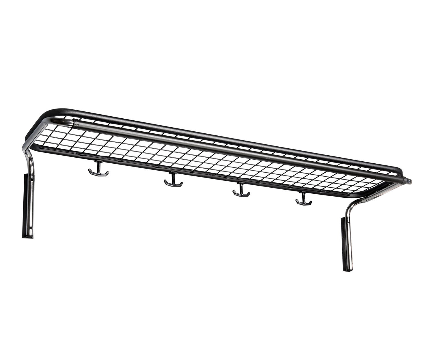 Essem-Classic-Hatthylla-Enkel-Svart-Krom-100CM