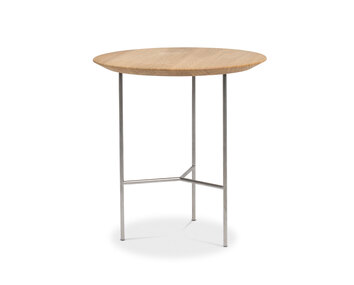 Tribeca-Sidobord-Oljad-Rustik-Ek-Satinkromade-Ben