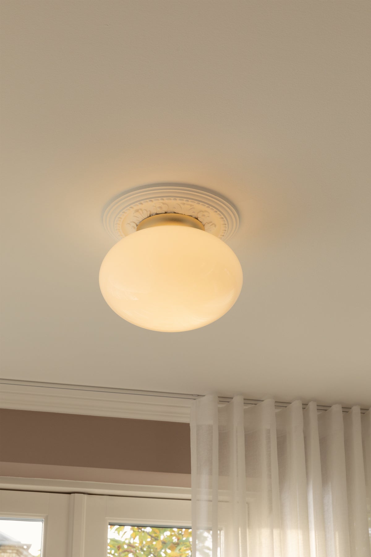 Nuura-Rizzatto-301-Ceiling-Lamp-Satin-Brass-Opal-Lifestyle-1