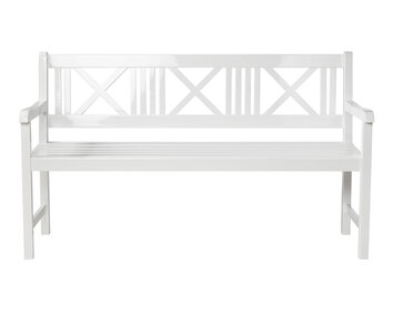 Rosenborg-Garden-Bench-White