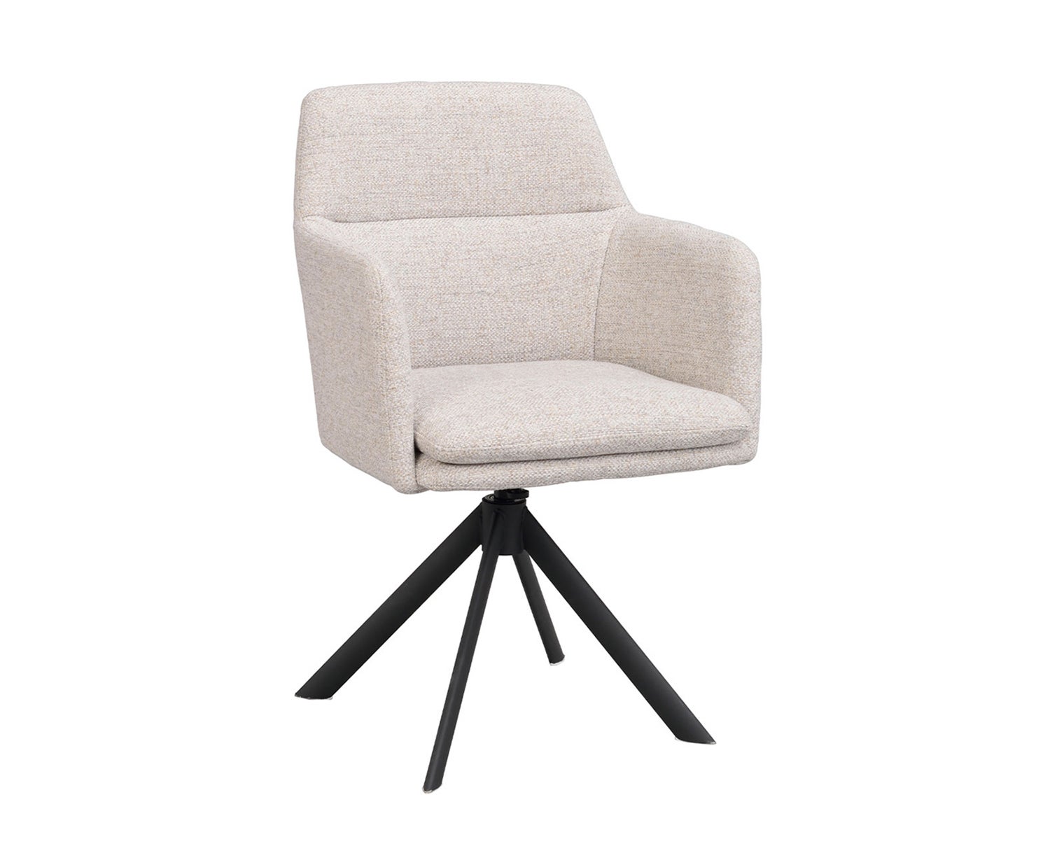 Gladstone-Karmstol-Snurr-Gunfunktion-Ljusbeige