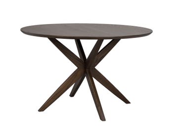 Calverton-Matbord-D120-Brunlackad-Ek