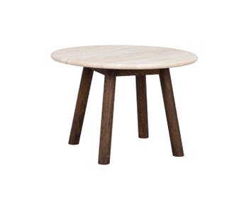 Taransay-Soffbord-D60-Travertin-Brun-Ek