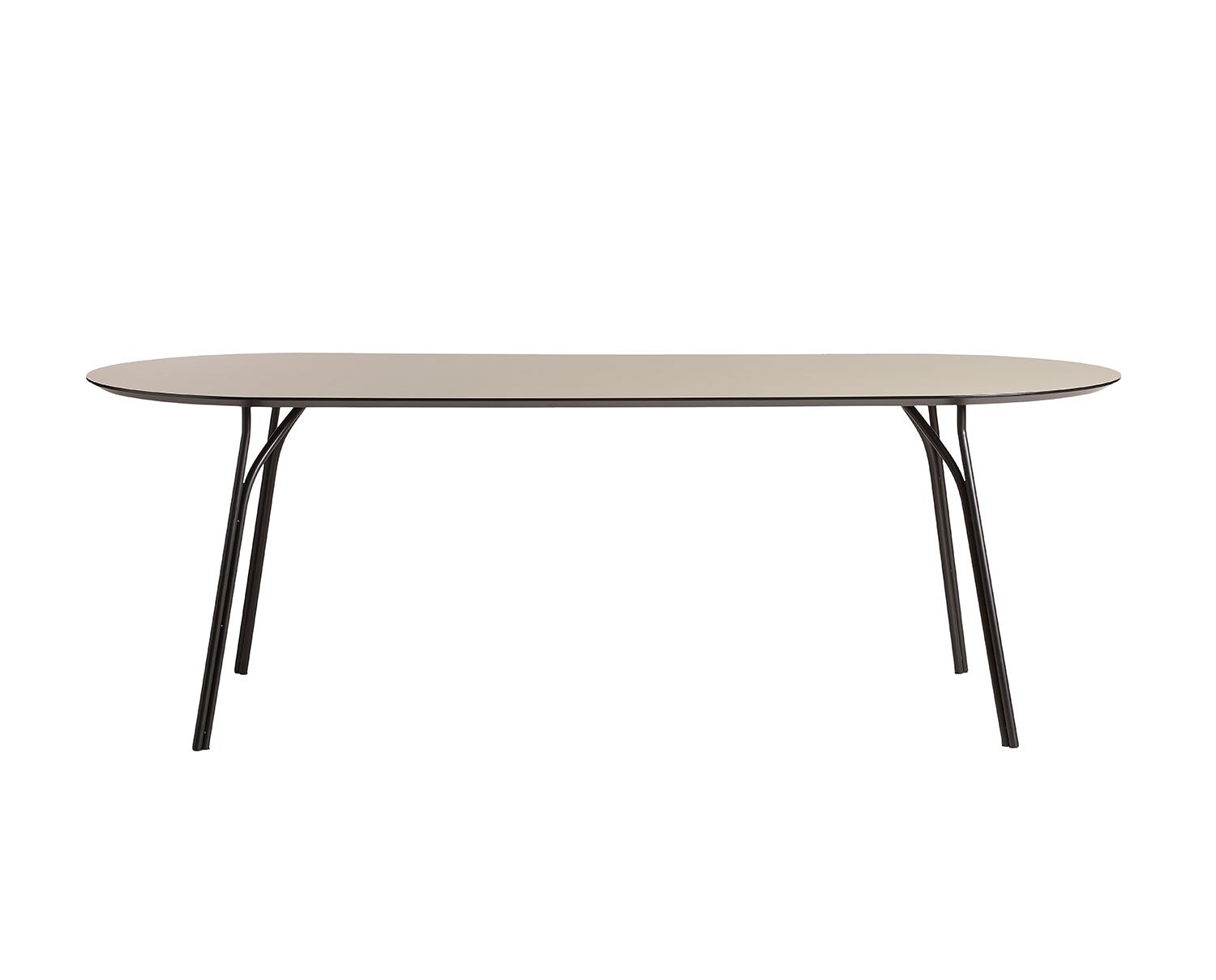 Tree-Matbord-220-Beige-Svart