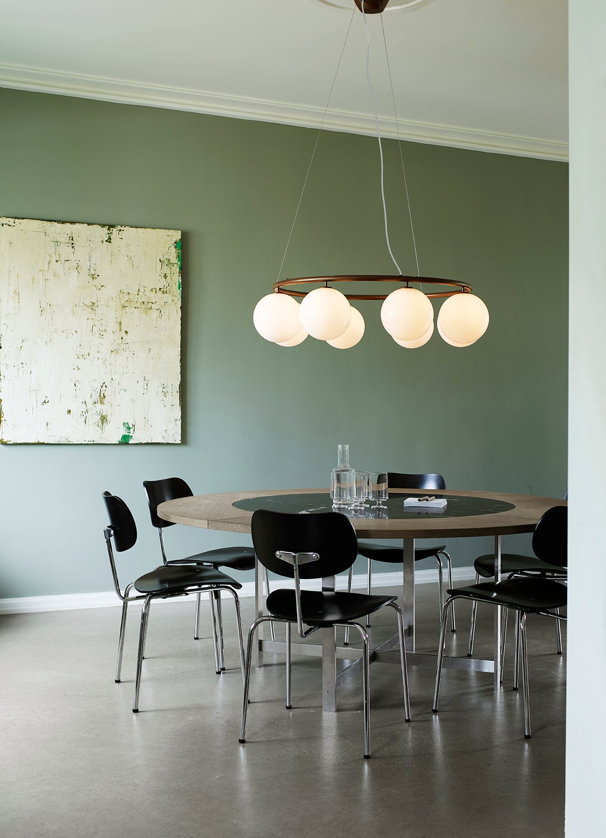 Nuura-Miira-8-Circular-Chandelier-Dark-Bronze-Opal-Lifestyle