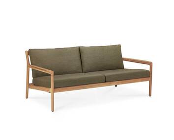 Ethnicraft-Jack-Outdoor-Sofa-2S-Teak-Green
