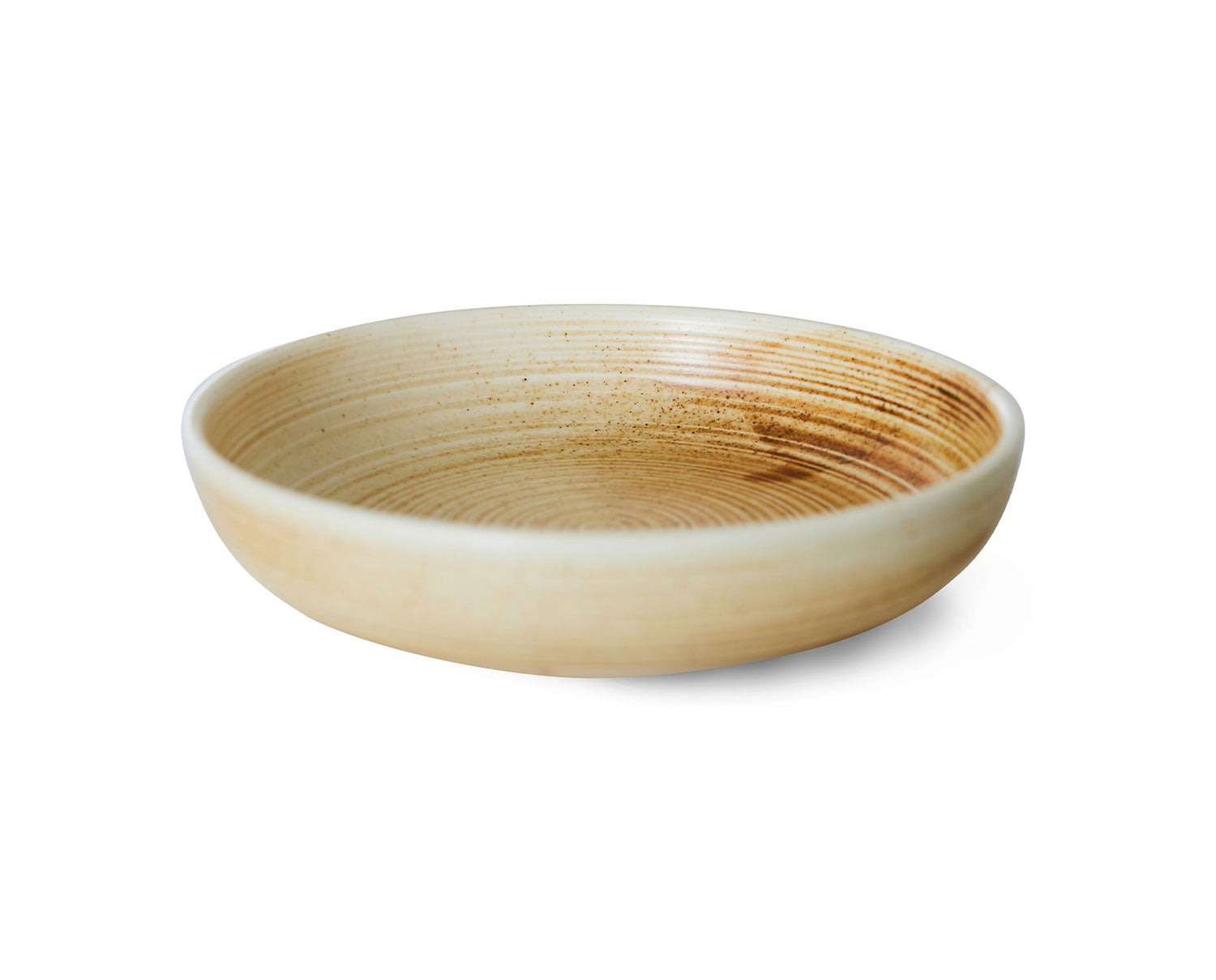 Chef-Ceramic-Deep-Plate-Cream-Brown_1
