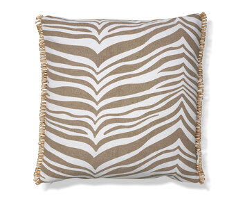 Zebra-kudde-5050-Taupe-Classic-Collection
