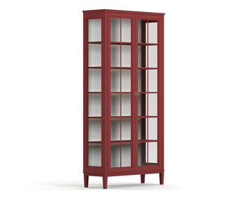 Stockholm-20-Jubileumsskap-vitrin-rod