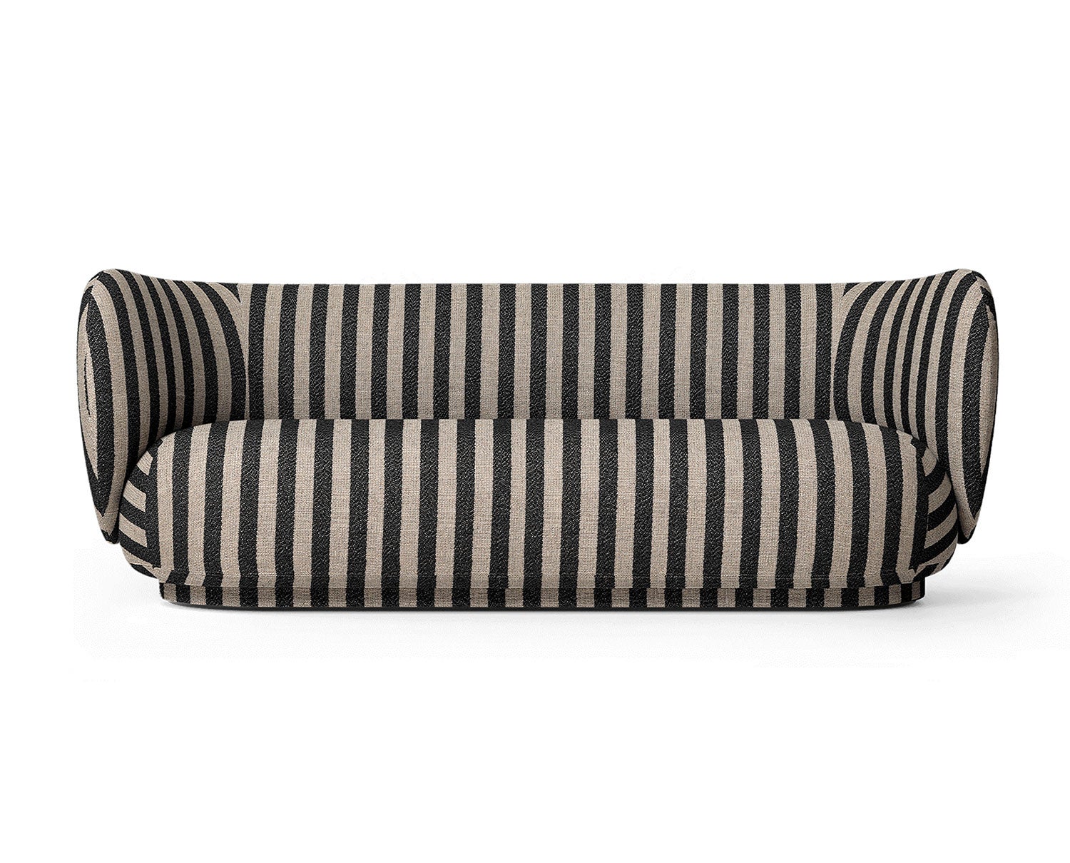 Ferm-Living-Rico-Sofa-3-Seater-Louisiana-Sand-Black