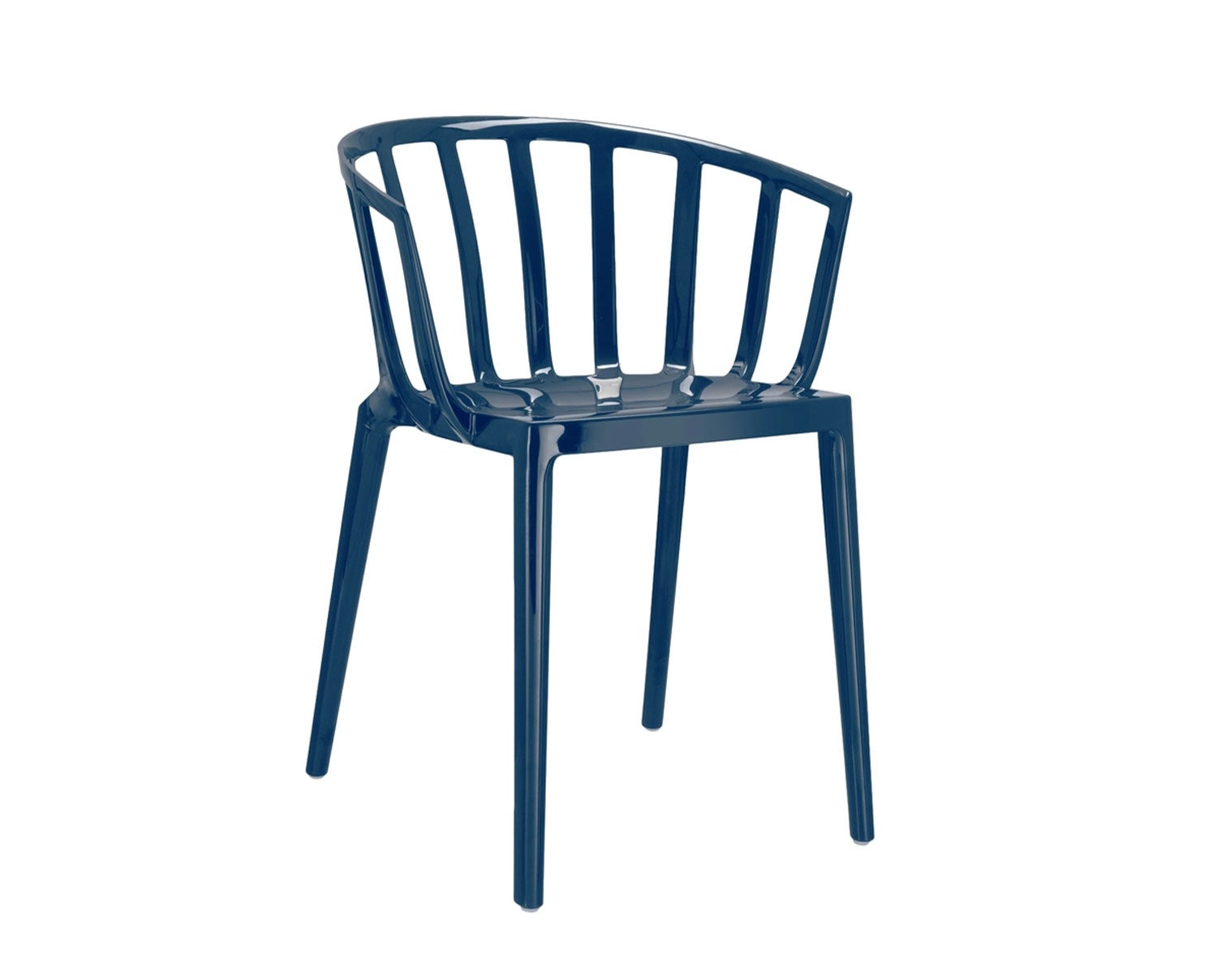 Kartell-Venice-Chair-Glossy-Blue