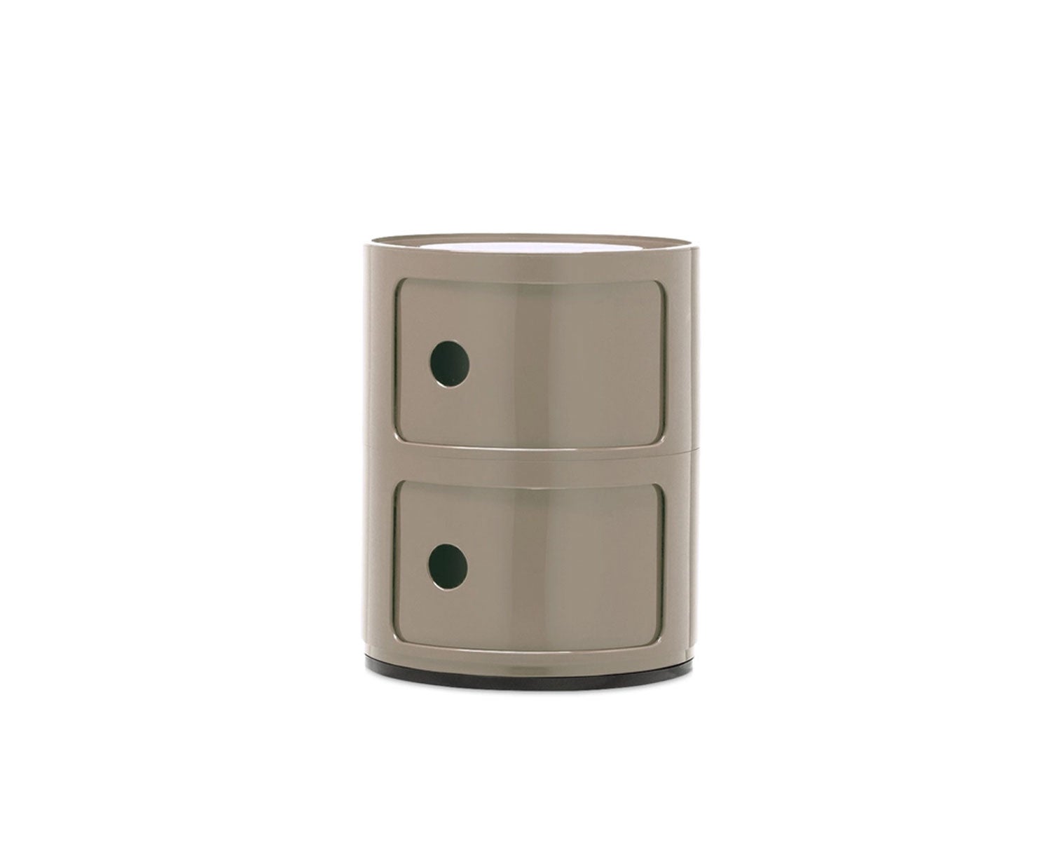 Componibili med to skuffer i farven Taupe