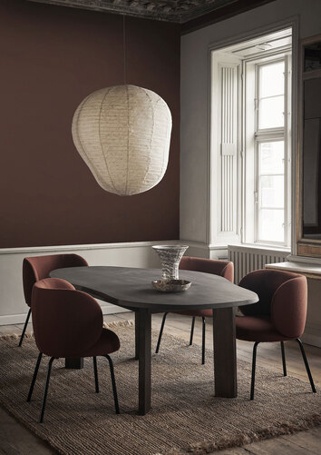 Ferm-Living-Tarn-Dining-Table-220-Dark-Stained-Beech-Lifestyle