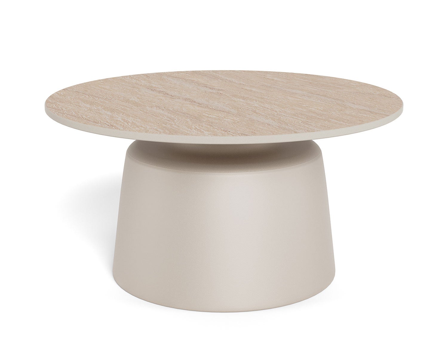 Actona-Santorini-Coffee-Table-D70-Beige-Travertine-Grey