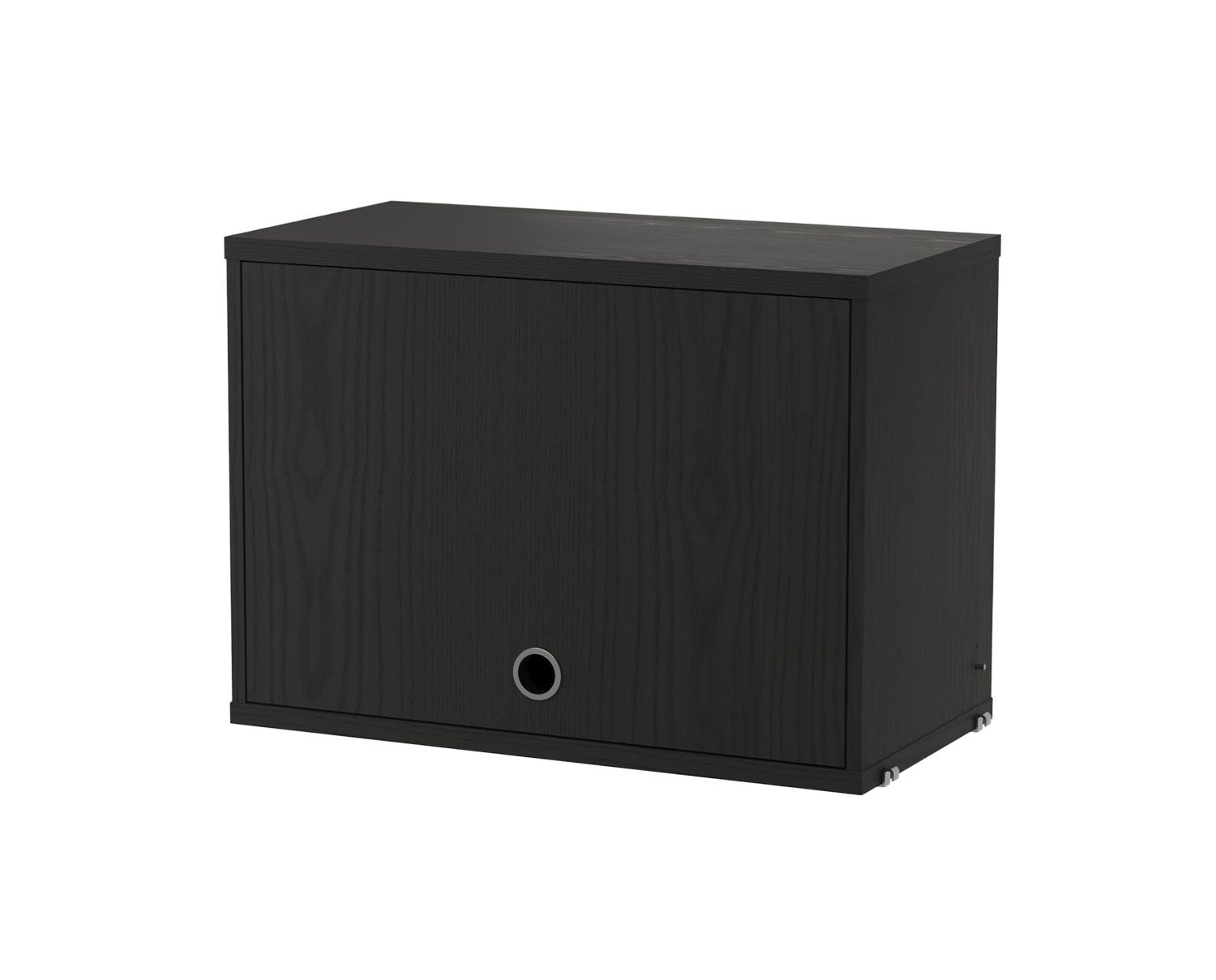 String-Overskap-58x30-Svartbetsad-Ask