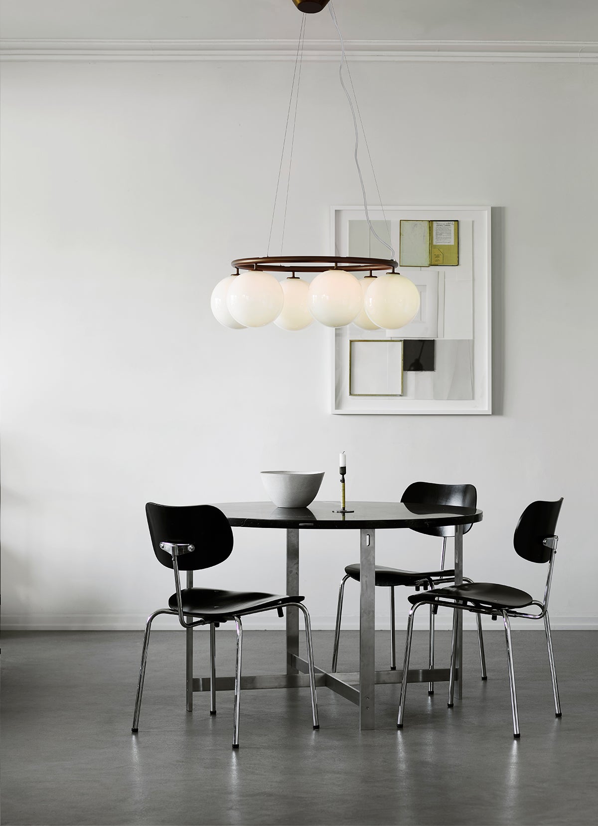 Nuura-Miira-6-Circular-Chandelier-Dark-Bronze-Opal-Lifestyle